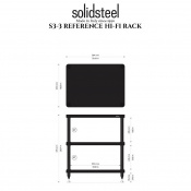 Аудіо стійка Solidsteel S3-3 Hi-Fi Audio Rack I Walnut S17025 3 – techzone.com.ua Аудіо стійка Solidsteel S3-3 Hi-Fi Audio Rack I Walnut S17025 3 – techzone.com.ua