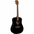 Акустическая гитара Lag Tramontane T118D-BLK 1 – techzone.com.ua