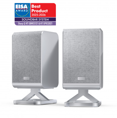 Бездротовий задній об'ємний динамік 2.0.2 Sharp HT-SPR52021(SL) – techzone.com.ua