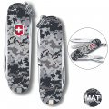 Складаний ніж Victorinox CLASSIC SD ARMY Піксель синій з черв. Лого 0.6223.3.W3943pw 1 – techzone.com.ua