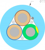 Кабель Supra LoRad Excalibur 3X2.5 B50 (3004000059) 2 – techzone.com.ua