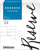 D'ADDARIO Reserve Bb Clarinet #2.5 - 10 Box
