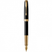 Ручка перьевая Parker SONNET Black Lacquer GT FP18 F 86 011 1 – techzone.com.ua