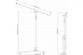 Стійка мікрофонна Tama MS205 4 – techzone.com.ua