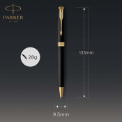 Ручка шариковая Parker SONNET Matte Black GT BP 84 832 4 – techzone.com.ua Ручка шариковая Parker SONNET Matte Black GT BP 84 832 4 – techzone.com.ua