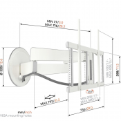 Крепление настенное VOGELS TVM 7655 Белый 2 – techzone.com.ua Крепление настенное VOGELS TVM 7655 Белый 2 – techzone.com.ua