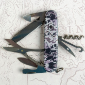 Складаний ніж Victorinox CLIMBER ARMY Піксель синій 1.3703.3.W3942p 10 – techzone.com.ua