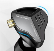 Навушники KZ Audio ZVX BLACK NO MIC 3 – techzone.com.ua