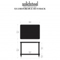 Аудіо стійка Solidsteel S3-2 Hi-Fi Audio Rack Black S17020 2 – techzone.com.ua