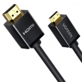 Кабель UGREEN HD108 miniHDMI to HDMI, 1.5 m, v2.0 UltraHD 4K-3D Black 11167 1 – techzone.com.ua