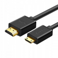 Кабель UGREEN HD108 miniHDMI to HDMI, 1.5 m, v2.0 UltraHD 4K-3D Black 11167 2 – techzone.com.ua