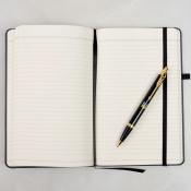 Набір Parker IM UKRAINE Black GT BP Палаючий Тризуб (кулькова ручка + блокнот Parker) 6 – techzone.com.ua