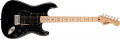 Електрогітара SQUIER SONIC STRATOCASTER HSS MN BLACK 1 – techzone.com.ua