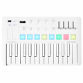 MIDI клавіатура Arturia MiniLab 3 Alpine White Special Edition 1 – techzone.com.ua