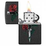 Запальничка Zippo 236 Rose Dagger Tattoo Design 49778 3 – techzone.com.ua Запальничка Zippo 236 Rose Dagger Tattoo Design 49778 3 – techzone.com.ua