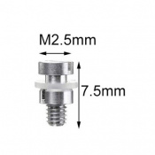 Гвинти для кріплення картриджа LP Sound M2.5х7.5 (пара) 2 – techzone.com.ua Гвинти для кріплення картриджа LP Sound M2.5х7.5 (пара) 2 – techzone.com.ua