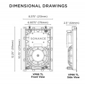 Акустика Sonance Visual Performance VP66 TL 3 – techzone.com.ua Акустика Sonance Visual Performance VP66 TL 3 – techzone.com.ua