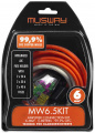 Комплект підключення підсилювача Musway MW6.5KIT 1 – techzone.com.ua