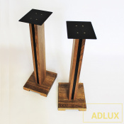 Стойки под акустику ADLUX BASE-SS-1 Rustic Wood 2 – techzone.com.ua Стойки под акустику ADLUX BASE-SS-1 Rustic Wood 2 – techzone.com.ua