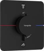 HANSGROHE SHOWER SELECT COMFORT Q термостат для 2х потребителей, СМ, цвет чёрный матовый 15583670