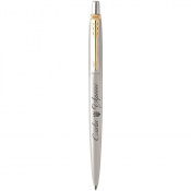 Ручка кулькова Parker JOTTER Stainless Steel GT BP Тризуб Слава Україні 16032_TR3 1 – techzone.com.ua