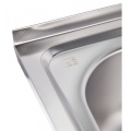 Кухонна мийка Lidz 6050-L 0,6 мм Decor (LIDZ6050L06DEC) 3 – techzone.com.ua
