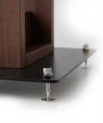 Стійки під акустику Norstone ALVA Plus Walnut Black (NORALVAPWN) 6 – techzone.com.ua