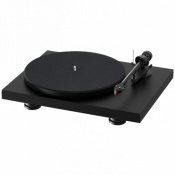 Програвач вінілових платівок Pro-Ject Debut Carbon EVO 2M-Red Satin Black 1 – techzone.com.ua