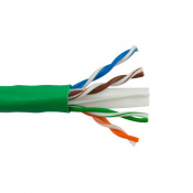 Кабель SCP UTP CAT6 ENHANCED 305m (CAT6-GN-D) зелений 1 – techzone.com.ua