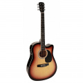 Электроакустическая гитара Nashville GSD-60-CE (Sunburst) 1 – techzone.com.ua