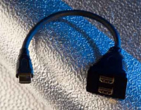 HDMI-адаптер Silent Wire Platinum 2 входи – 1 вихід (90100024) 1 м