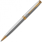 Ручка кулькова Parker SONNET UKRAINE Stainless Steel GT BP Тризуб біл. 84132_T001w 3 – techzone.com.ua Ручка кулькова Parker SONNET UKRAINE Stainless Steel GT BP Тризуб біл. 84132_T001w 3 – techzone.com.ua