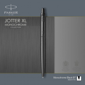 Ручка шариковая Parker JOTTER XL Monochrome Black BT BP 12 432 4 – techzone.com.ua Ручка шариковая Parker JOTTER XL Monochrome Black BT BP 12 432 4 – techzone.com.ua