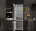 Холодильник з морозильною камерою Interline RDF 770 EBZ WA 8 – techzone.com.ua