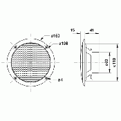 Вологостійкий динамік Visaton FR 13 WP White (2113) 4 – techzone.com.ua Вологостійкий динамік Visaton FR 13 WP White (2113) 4 – techzone.com.ua