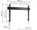 Крiплення настiнне VOGELS W50080 2 – techzone.com.ua
