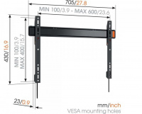 Крiплення настiнне VOGELS W50080 2 – techzone.com.ua Крiплення настiнне VOGELS W50080 2 – techzone.com.ua