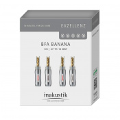 Акустичні конектори Inakustik Excellence BFA Banana up to 16 mm² Set 4 3 – techzone.com.ua Акустичні конектори Inakustik Excellence BFA Banana up to 16 mm² Set 4 3 – techzone.com.ua