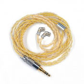 Кабель для наушников Knowledge Zenith Golden&Silver cable 3.5mm (C) for ZS10 pro, ZSN