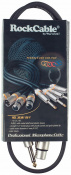 ROCKCABLE RCL30381 D6 F - Microphone Cable - XLR (f) / TS Jack (1m) 2 – techzone.com.ua ROCKCABLE RCL30381 D6 F - Microphone Cable - XLR (f) / TS Jack (1m) 2 – techzone.com.ua