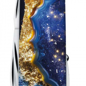 Складной нож Victorinox HUNTSMAN DESIGN Золотисто-голубой кристалл 1.3713.3.R2040pk 4 – techzone.com.ua Складной нож Victorinox HUNTSMAN DESIGN Золотисто-голубой кристалл 1.3713.3.R2040pk 4 – techzone.com.ua