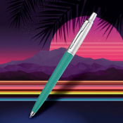 Набір Parker JOTTER Originals 80s Caribbean Green CT BP + Apple Green CT BP блістер (2 кулькові ручки) 2 – techzone.com.ua Набір Parker JOTTER Originals 80s Caribbean Green CT BP + Apple Green CT BP блістер (2 кулькові ручки) 2 – techzone.com.ua