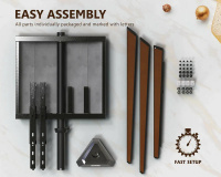 Напольная стойка под ТВ Fitueyes Picasso Series 37-65 (F08P1441L-UK) Walnut 5 – techzone.com.ua Напольная стойка под ТВ Fitueyes Picasso Series 37-65 (F08P1441L-UK) Walnut 5 – techzone.com.ua