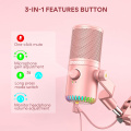 Микрофон для геймеров Maono DM30 (Pink) 5 – techzone.com.ua