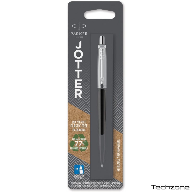 Ручка шариковая Parker JOTTER Bond Street Black CT BP блистер 16 236 1 – techzone.com.ua