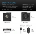 USB-вентилятор AC Infinity Multifan S2 (AI-MPB140A) 8 – techzone.com.ua