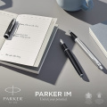 Ручка шариковая Parker IM Stainless Steel CT BP блистер 26 236 4 – techzone.com.ua