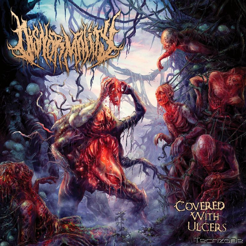 Виниловая пластинка Disnormality - Covered With Ulcers (Colored Vinyl) [LP] 1 – techzone.com.ua