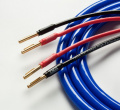 Комплект акустических кабелей Taga Harmony BLUE-16 OFC Speaker Cable with Banana Plugs 2шт по 2,5 м 5 – techzone.com.ua
