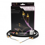 Кабель Melodika MDPHD20 Purple 2xRCA PHONO with a grounding wire 2 m 6 – techzone.com.ua